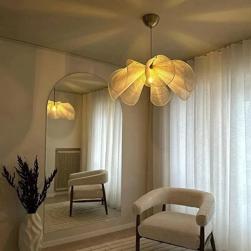 Ceiling Light Warm White Light Floral Design Pendant - Image 4